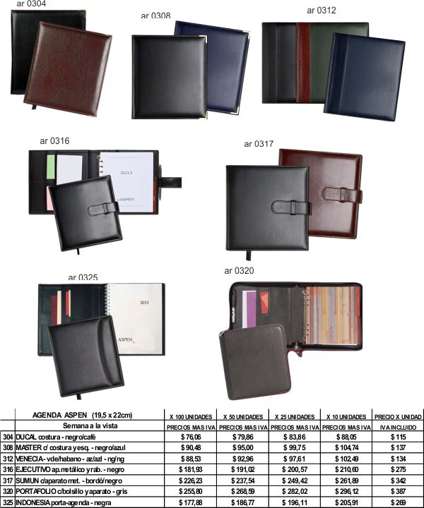 Agendas ASPEN 2013 