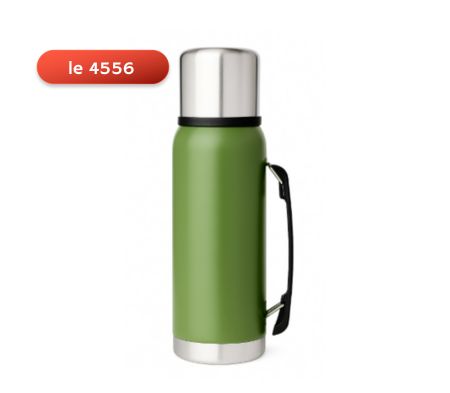 le 4556 - Termo de acero inoxidable con certificado de INAL premium con tapon cebador